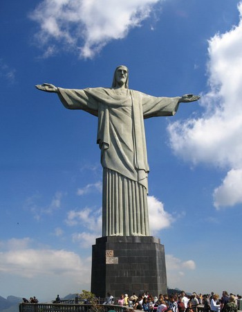  Megváltó Krisztus szobra; Brazília
